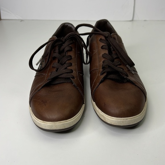 Men's Lacoste Tourelle CG SPM brown sneakers - Picture 2 of 7